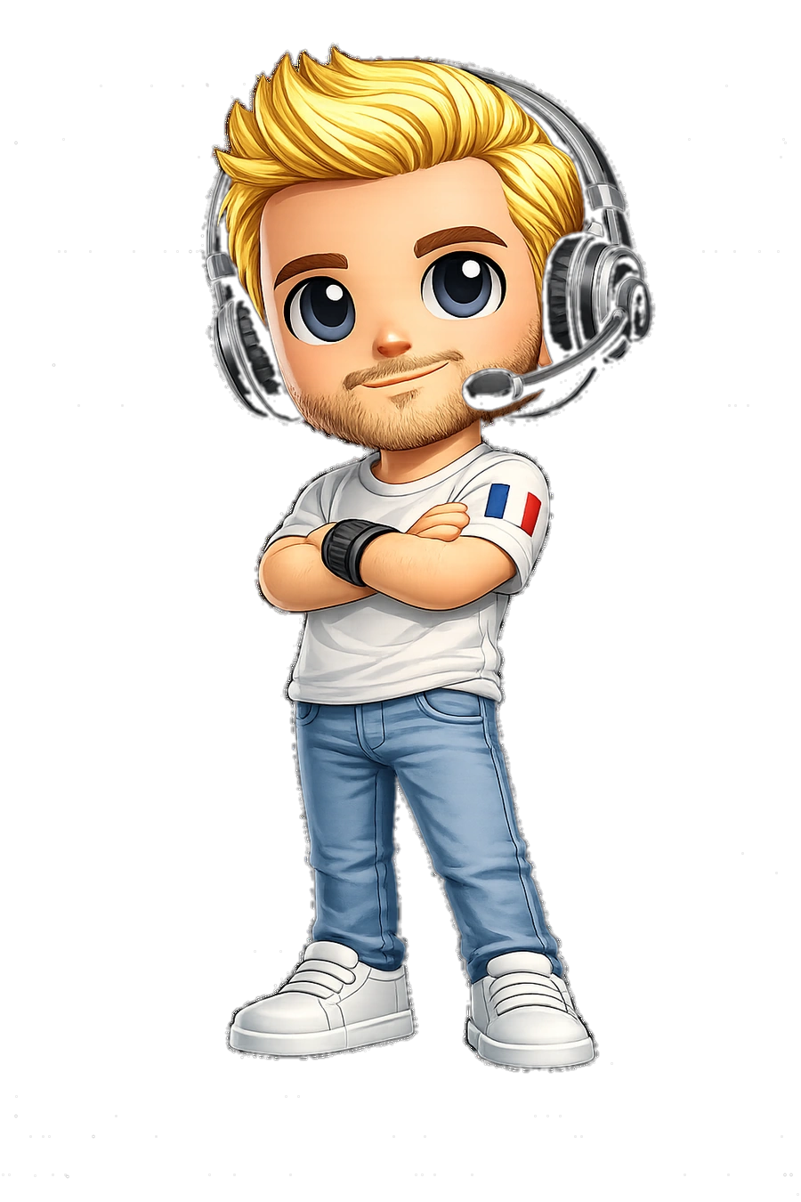 Avatar 3D d’Anthony Gautier, créateur de sites internet