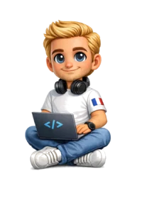 Avatar 3D d’Anthony Gautier, freelance webdesigner spécialisé WordPress, sites vitrines et e-commerce